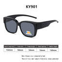 Men's UV400 Polarized Sunglasses Frame for Myopia Drivers