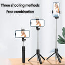 Extendable Selfie Stick Tripod Phone Tripod for Group Selfies