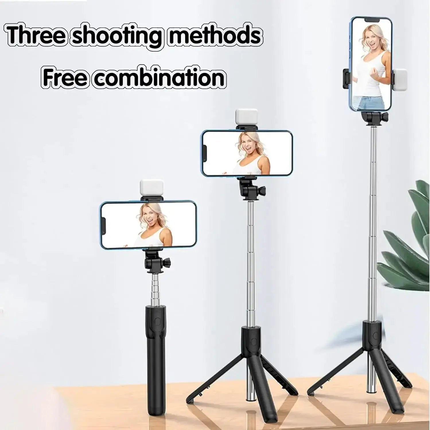 Extendable Selfie Stick Tripod For Group Selfies And Videos