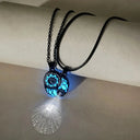 Luminous I Love You Pendant - Glow In Dark Steel