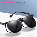 Polarized Clip-On Sunglasses for Men and Women Vintage Style