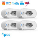 Smart WiFi Plug with Voice Control, Energy Monitoring