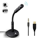 Gooseneck Desktop Mic - Crisp Vocal Clarity