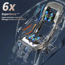 Massage Chair New 6D Jade Ultra Dual Movement High-End Luxury Full Body Shiatsu Foot Massager with Zero Gravity