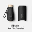 1Pc 55% Off Mini Sun Umbrella Pocket Rain Umbrella