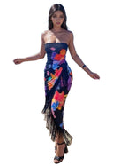 Bold Tassel Chest Wrap for Women Style