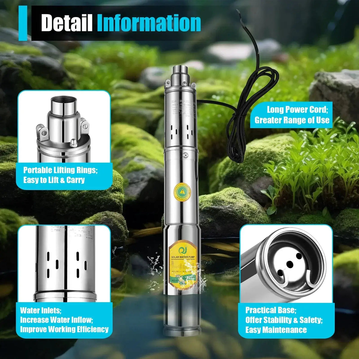 Reliable Solar Water Pump for Irrigation — product view 12
