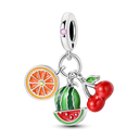 Red Color Series Charm Beads
