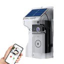 Solar Wireless Outdoor Video Doorbell 2K IP65 Weatherproof Never Miss A Visitor