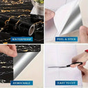 Peel And Stick Wallpaper - Waterproof Self Adhesive