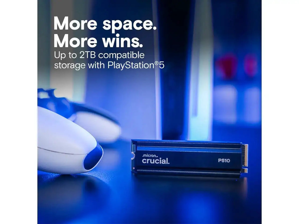 Crucial P510 1TB NVMe SSD Gen5