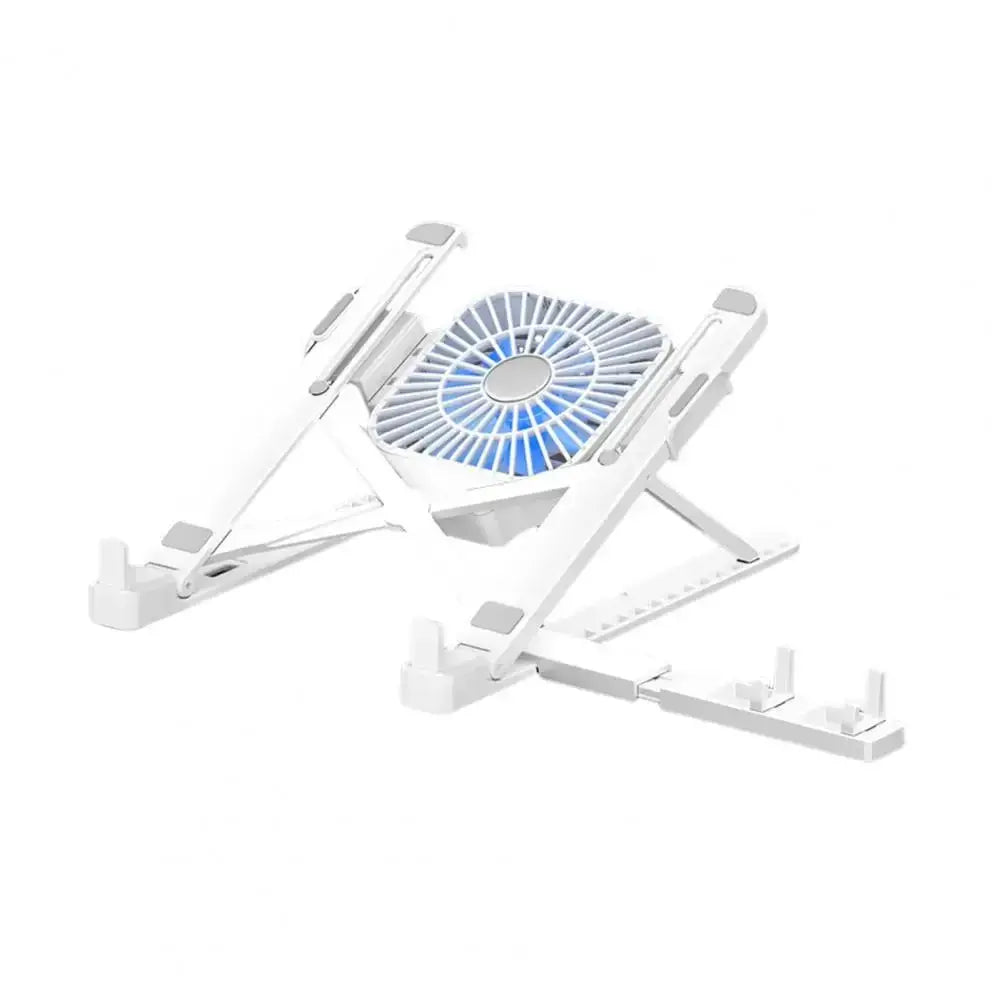 Adjustable Ergonomic Laptop Bracket Stand With Fan
