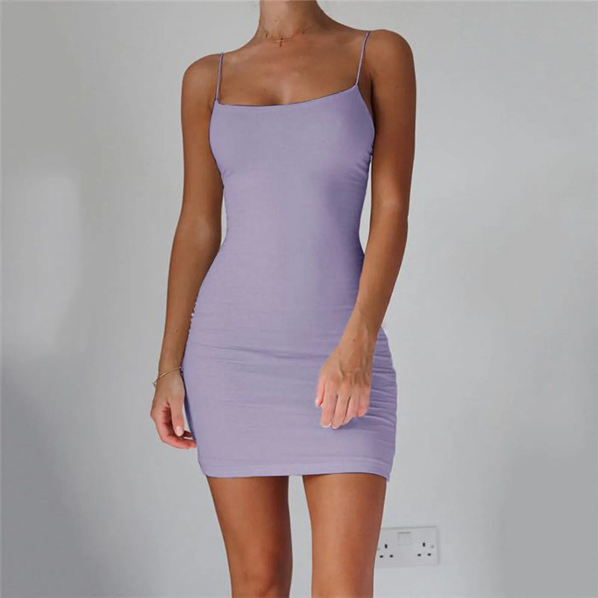 Stretch Cami Bodycon Mini Dress