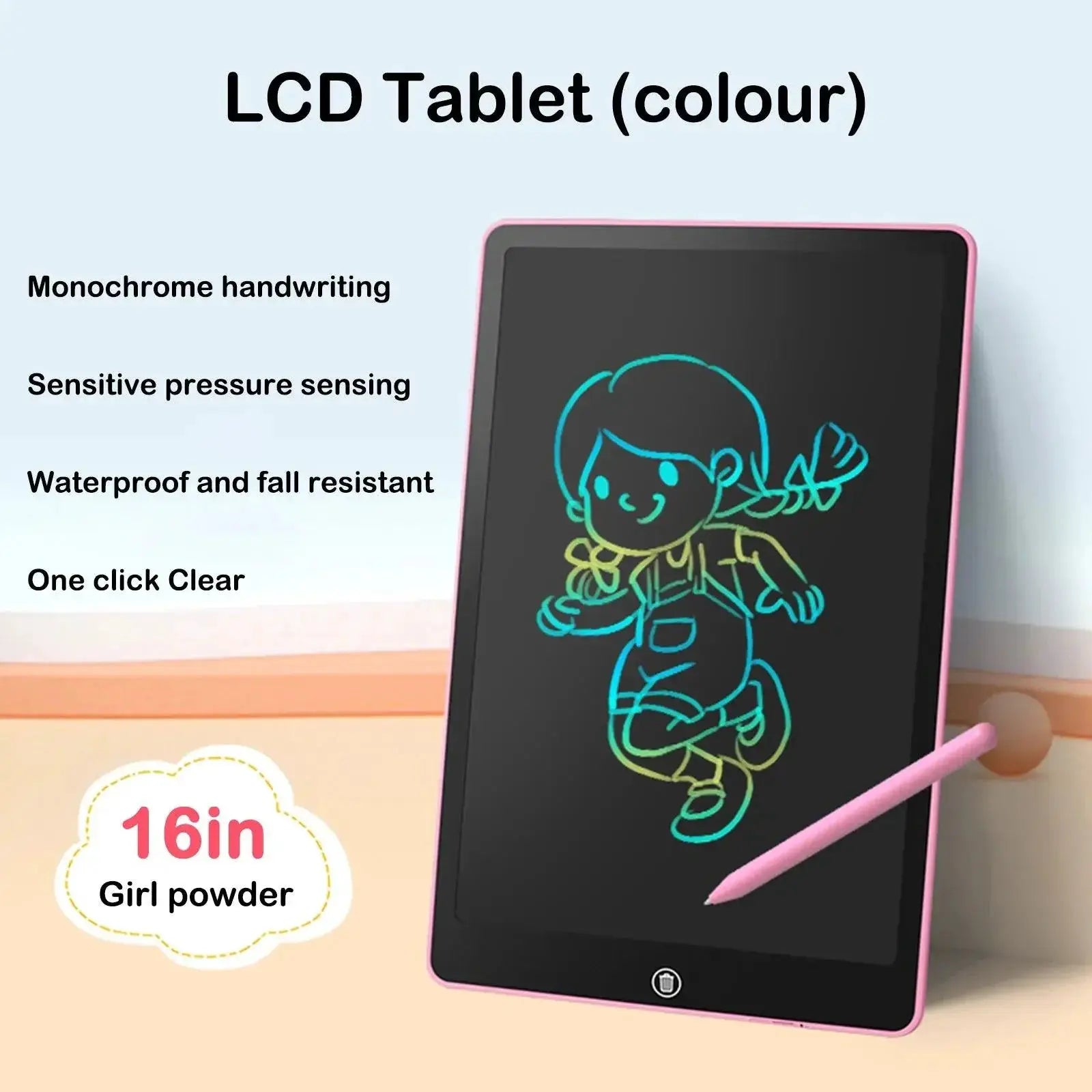 LCD Drawing Tablet for Kids Learning and Creativity