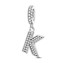 A-z Alphabet Charm Bead Sterling
