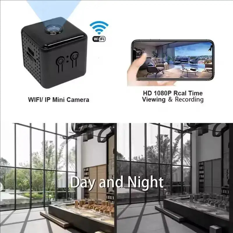 1080p Mini Camera Home Small Wireless Wifi Camera Outdoor Upgraded Baby Pet Motion Detection Security Night Vision Camera