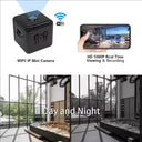 1080p Mini Camera Home Small Wireless Wifi Camera Outdoor Upgraded Baby Pet Motion Detection Security Night Vision Camera