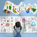 Children's Sticky Drawing Paper Roll for Kids Art Projects