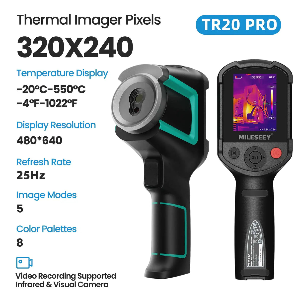 MILESEEY TR256E and TR256B Thermal Imager — product view 9