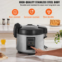 SucceBuy Commercial Rice Cooker Cup Capacity Rice Cooker L