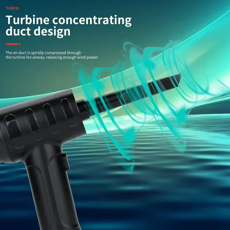 Cordless Compressed Air Duster for Computers and Electronics