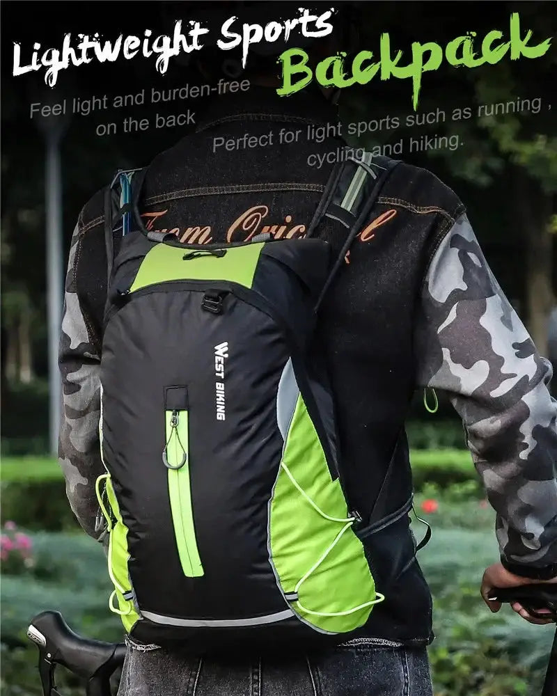 Ultralight 16L Cycling Backpack With Hydration System