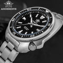ADDIESDIVE Hot Men's Business Quartz Watch 200m Waterproof Ceramic Bezel BGW9 Super Luminous Luxury Men's Stainless Steel Watch