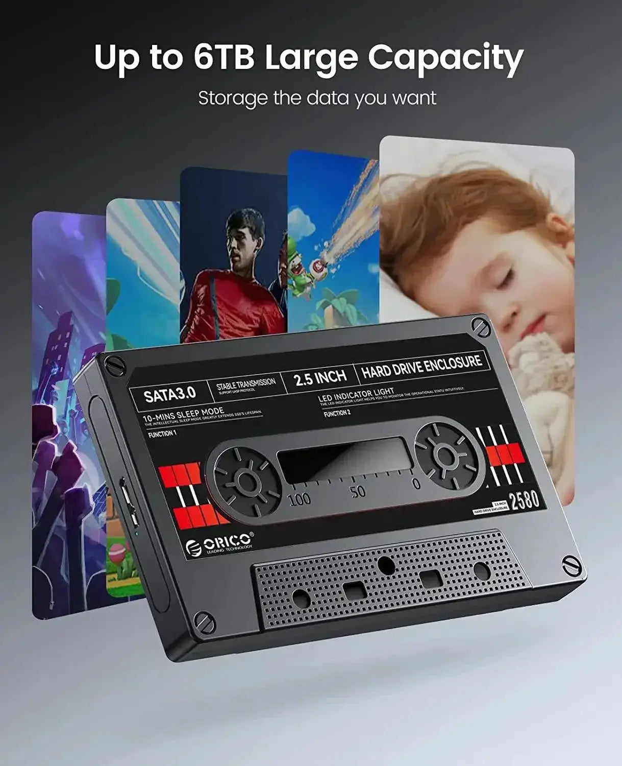 Orico HDD Enclosure Lightning Fast Data Transfer Solution