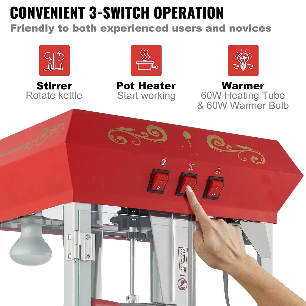 Commercial Popcorn Popper — product image 6