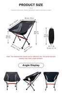 Travel Ultralight Folding Chair Portable Moon Seat