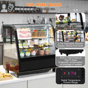 SucceBuy Refrigerated Display Case Countertop Pastry Display Case
