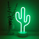 Neon Lamp: USB-Powered Night Light for Home Decor