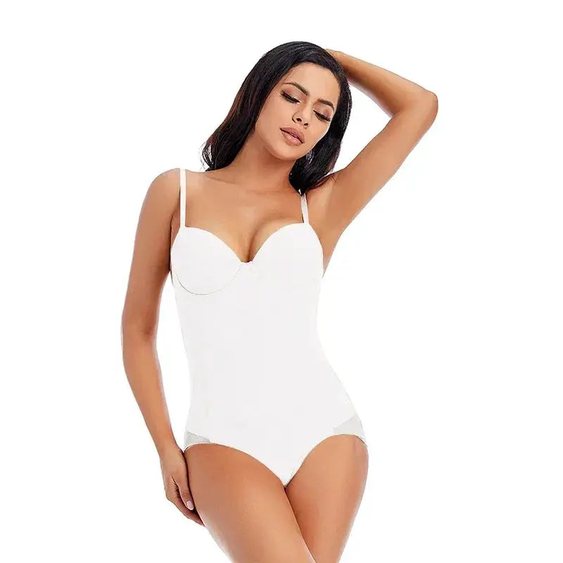 Silky Underwire Shapewear Bodysuit for Women Comfort