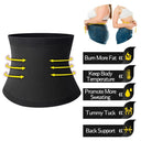 Waist Trimmer Unisex Belly Wrap Sports Sweat Band Trainer