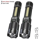 High Power Flashlight - Fast Type C Charging