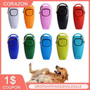 Pet Training Clicker: Colorful Portable Sound Key Chain