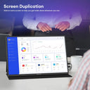 ZEUSLAP 16' 2.5K 144Hz Portable Monitor 2560*1600 16:10 100%sRGB 500Cd/m² Travel Gaming Display for Laptop Switch PS4 PS5 Xbox