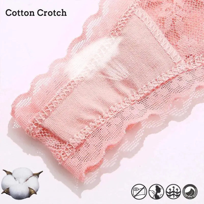 Floral Lace Thong Panties Confidence Boosting Lingerie