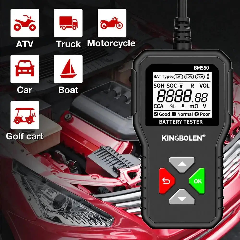 Kingbolen BM550 Car Battery Analyzer For Vehicle Health