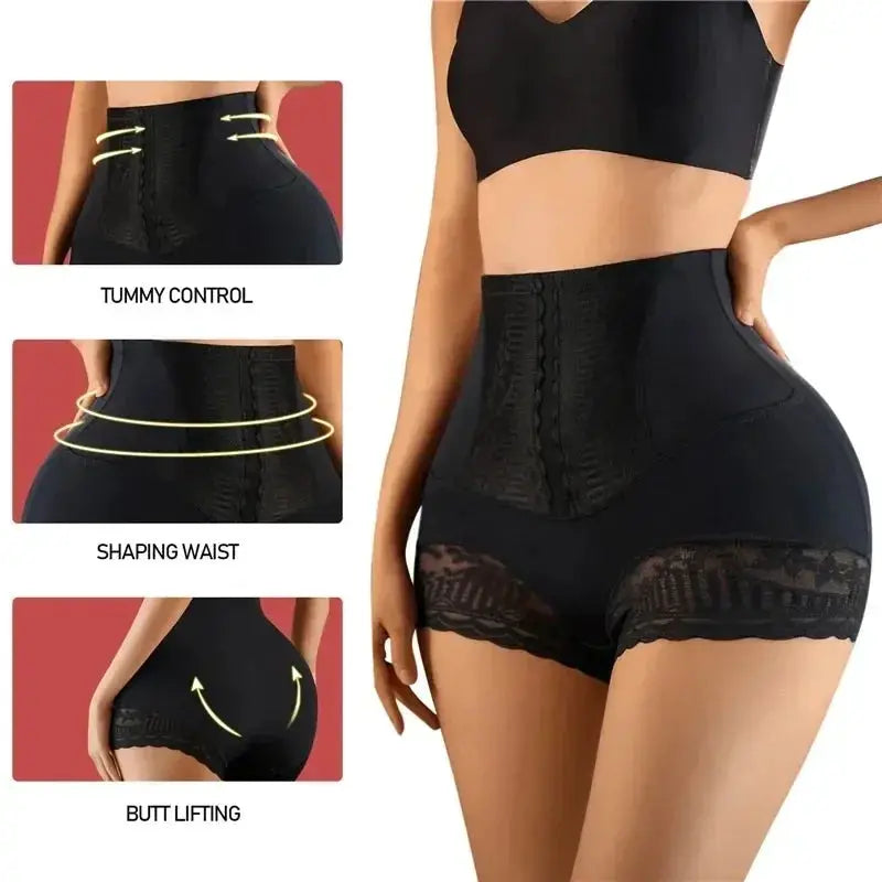 High Waist Butt Lifter Shapewear Shorts For Comfort