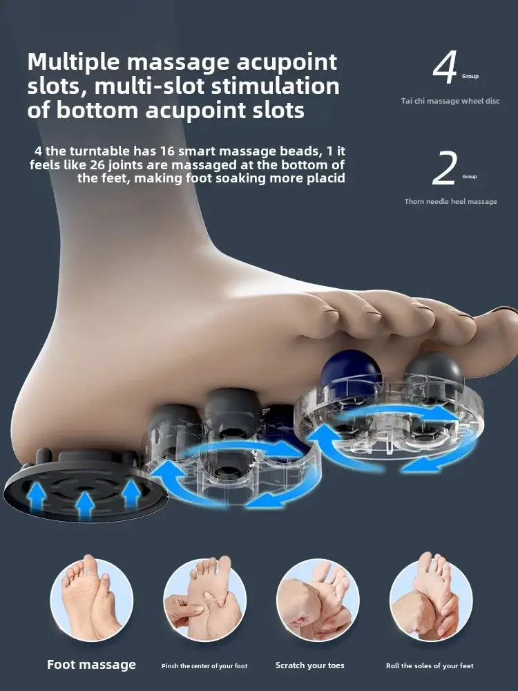 Fully Automatic Constant Temp Massage Foot Soaking Bucket