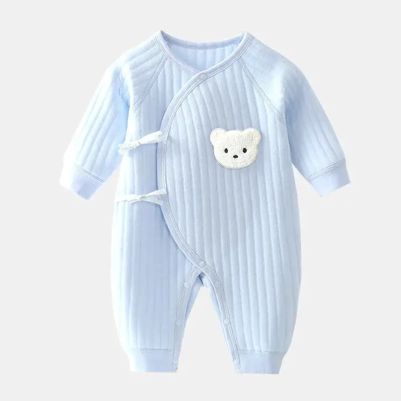Newborn Cotton Animal Bodysuit Cozy Spring Autumn Wear
