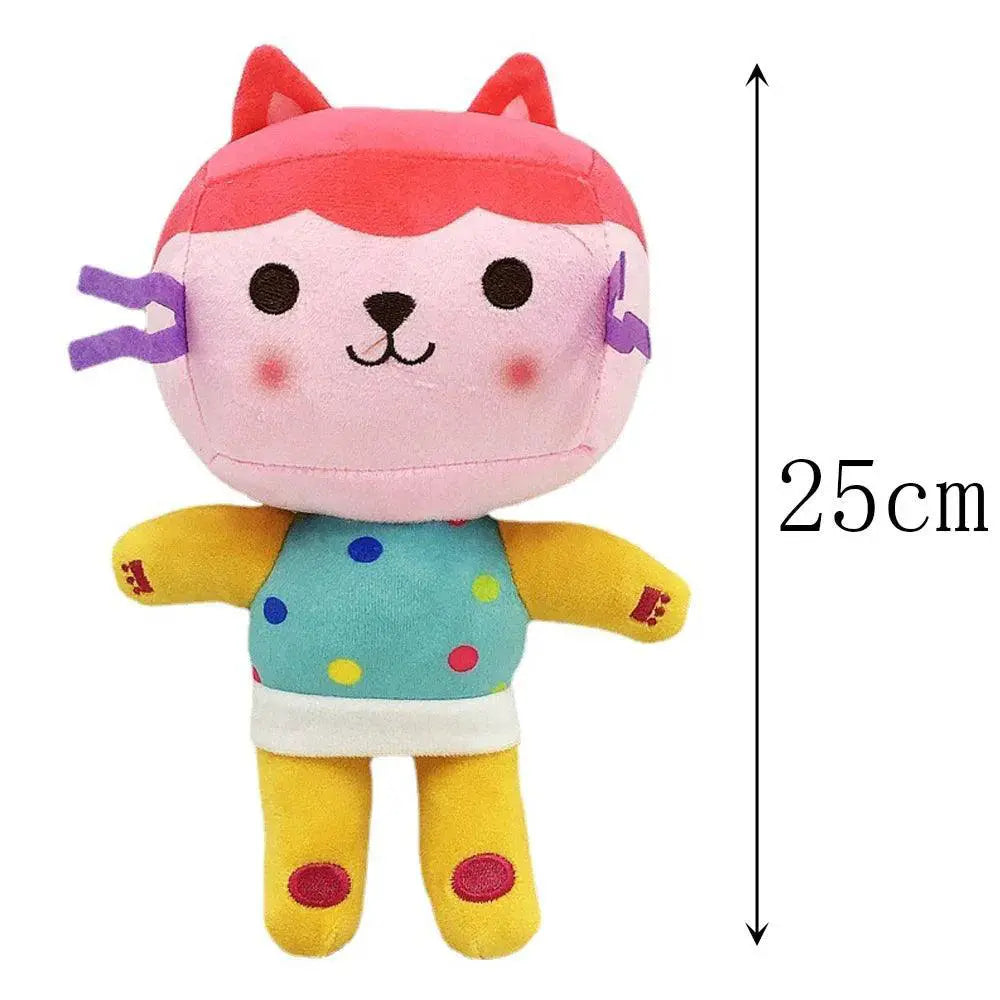 Cuddly Mermaid Cat Plush Toy for Kids Birthdays Christmas