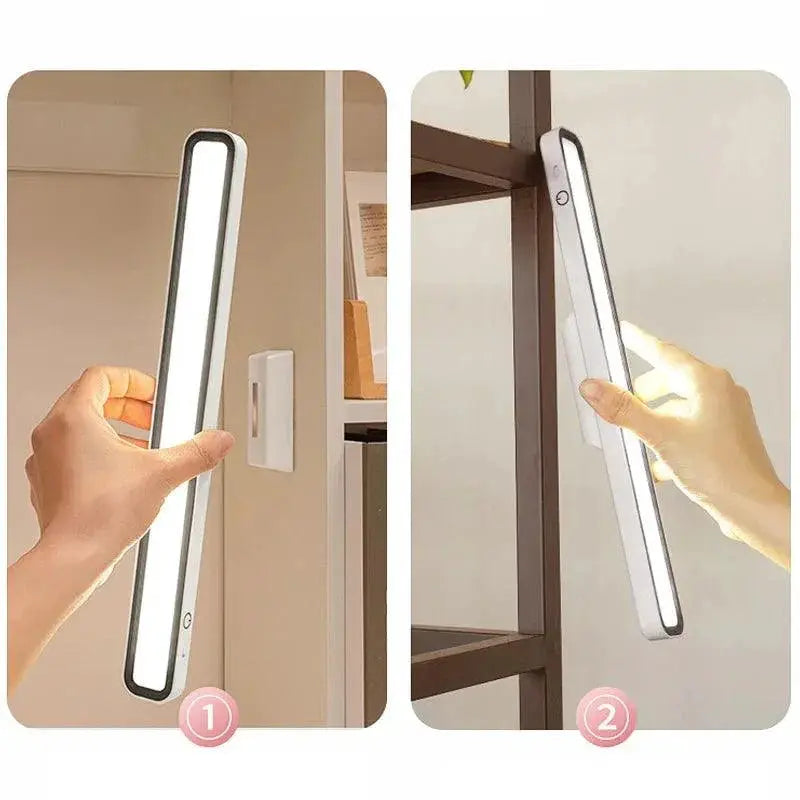 Magnetic LED Desk Lamp USB Rechargeable Adjustable Light