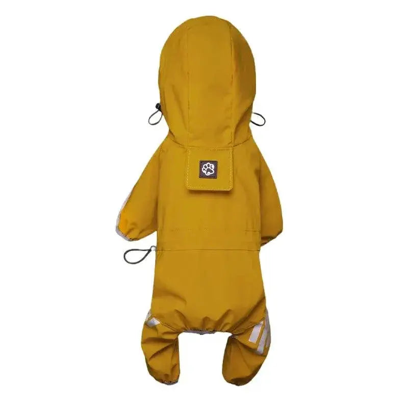 Weatherproof Dog Raincoat for Safe Walks — Purple