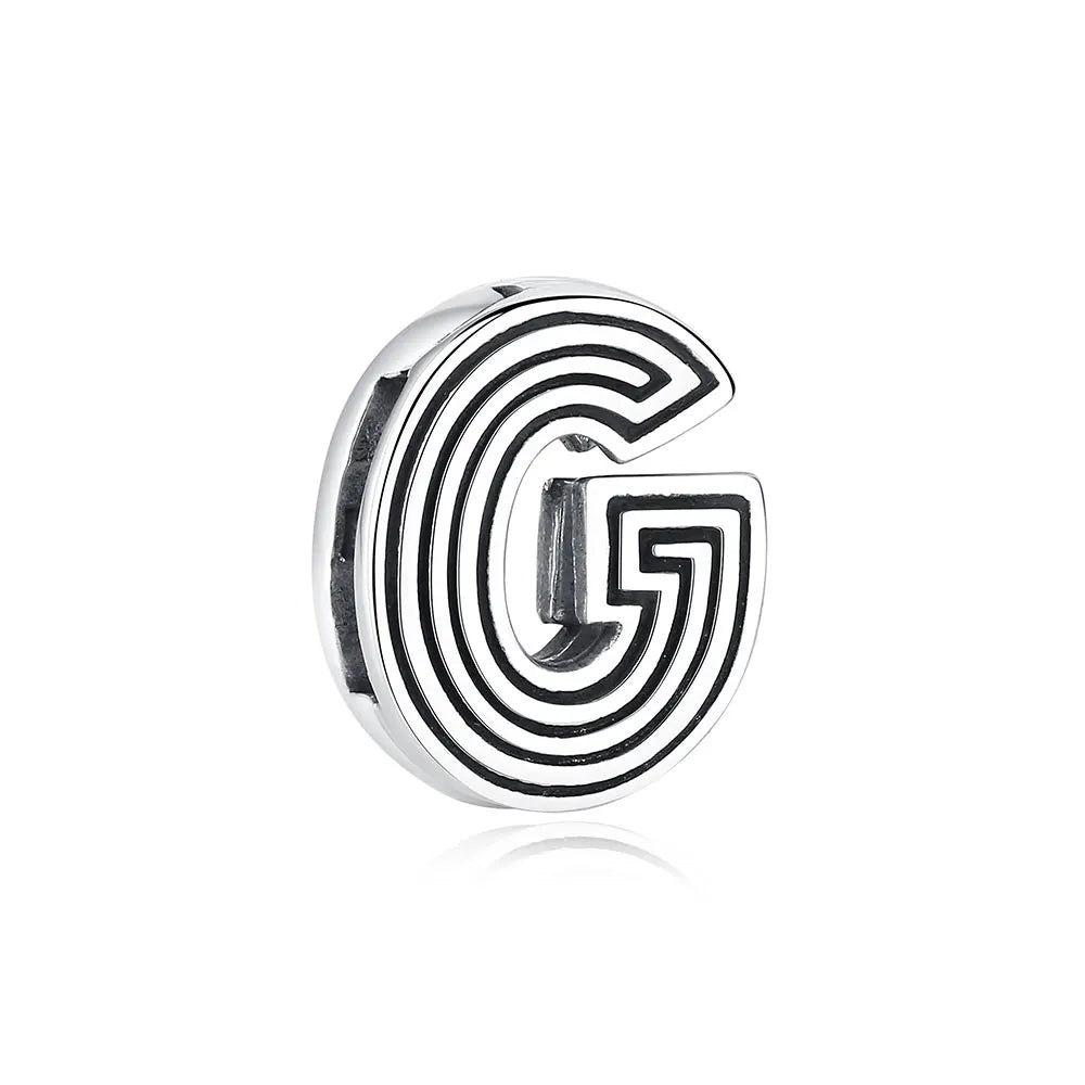 Sterling Silver Charm Flat Clip