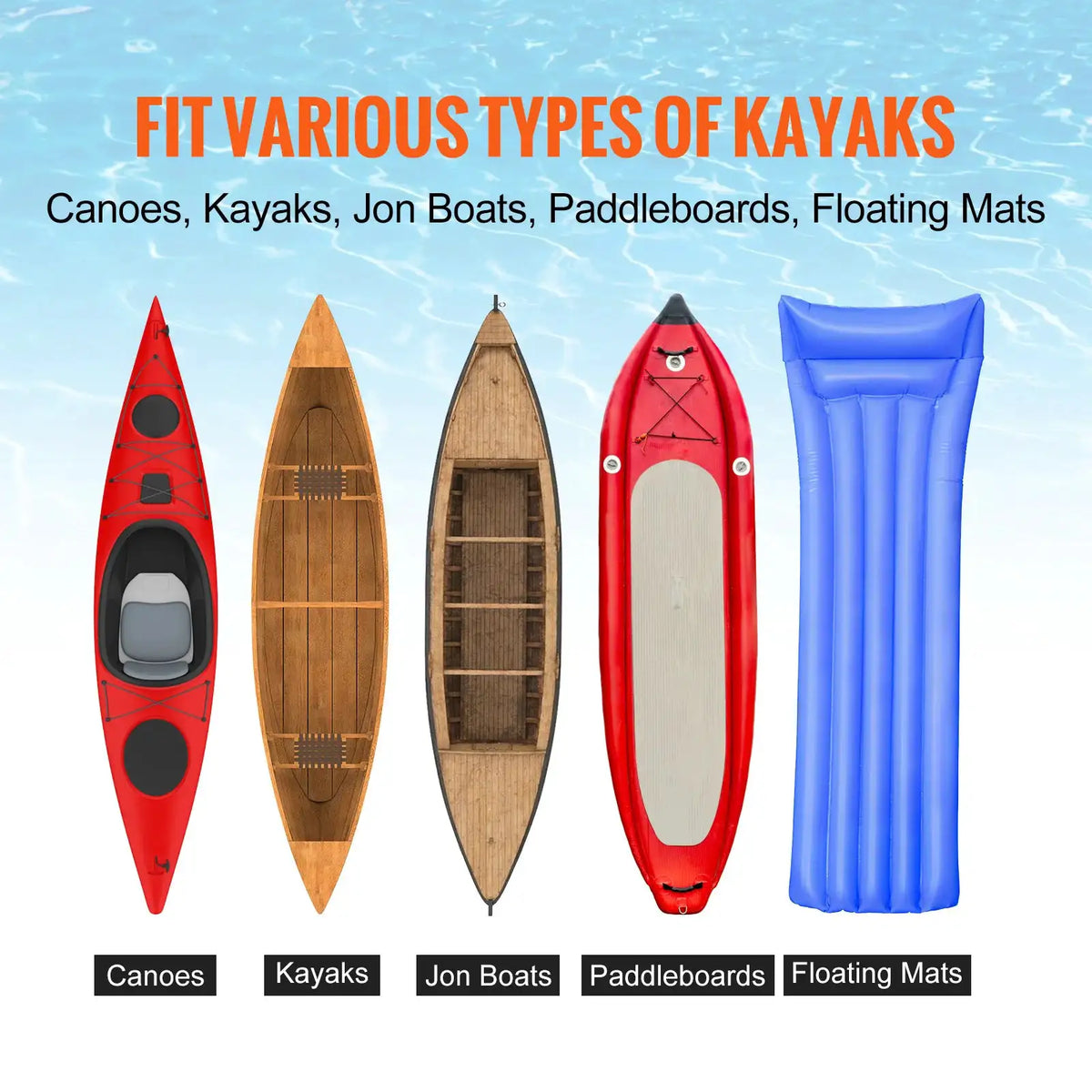 Heavy Duty Kayak Transport Cart — product image 6