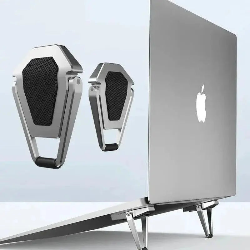 Metal Laptop Stand for Stylish Cooling and Ergonomic Support