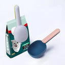 Pet Food Scoop Measuring Cup Clip Versatile Design Easy Cleaning