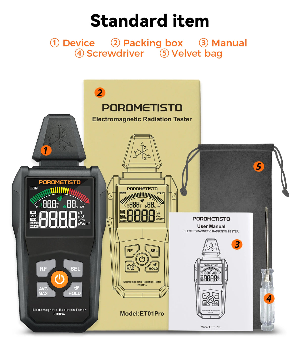 Professional In Emf Meter High